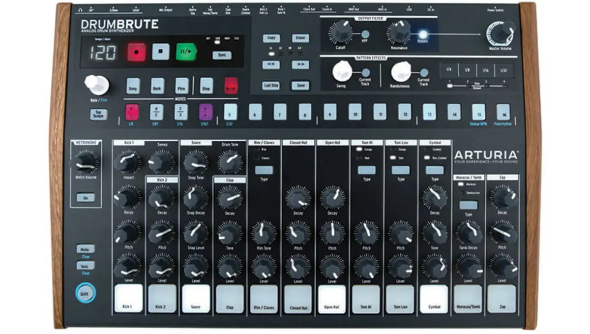 Beste Drum Synthesizer Arturia DrumBrute