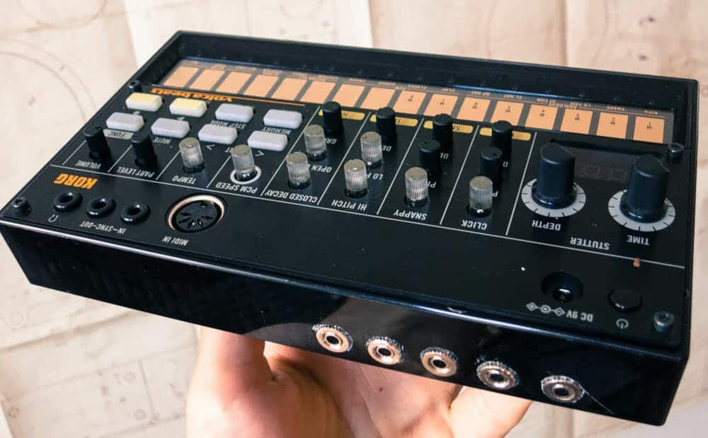 Beste Drum Synthesizer Korg Volca Beats