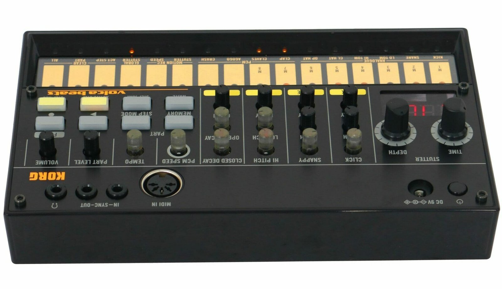 drumcomputer kopen korg volca beats review